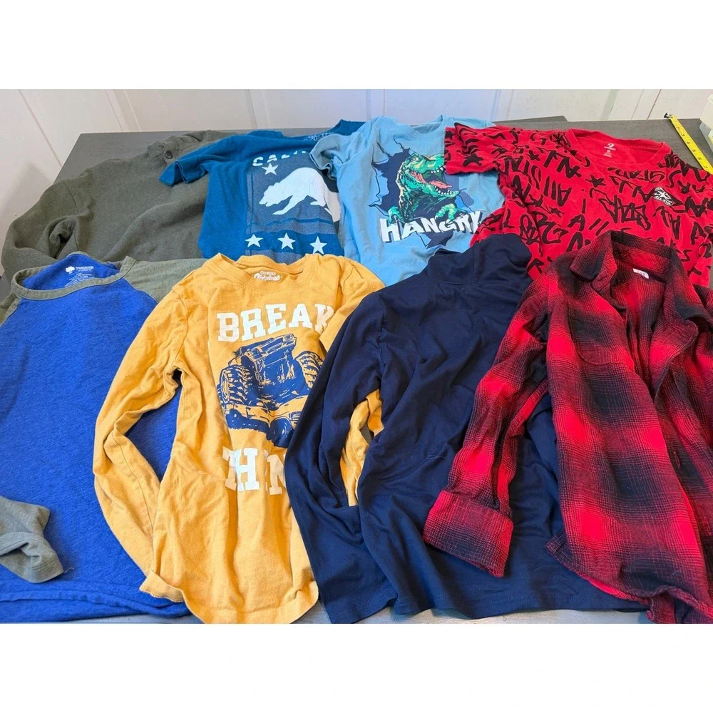 Boys Clothing Lot 18pc Medium 8-10 Old Navy Cat & Jack OshKosh Pants Sweaters